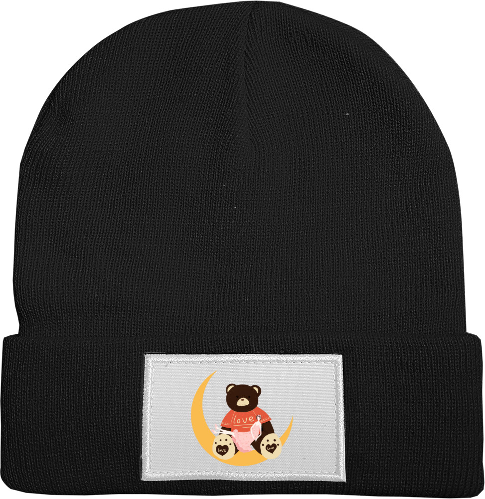 Hat with Patch - Мишка на месяце - Mfest