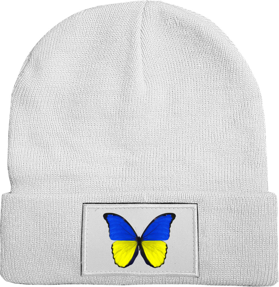 Hat with Patch - Бабочка цвета Украины - Mfest