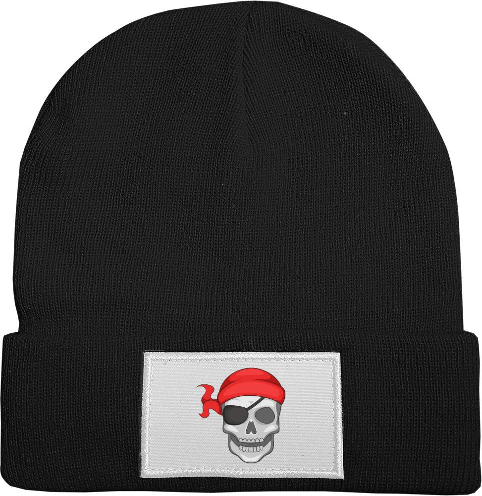 Hat with Patch - Череп одноглазый - Mfest