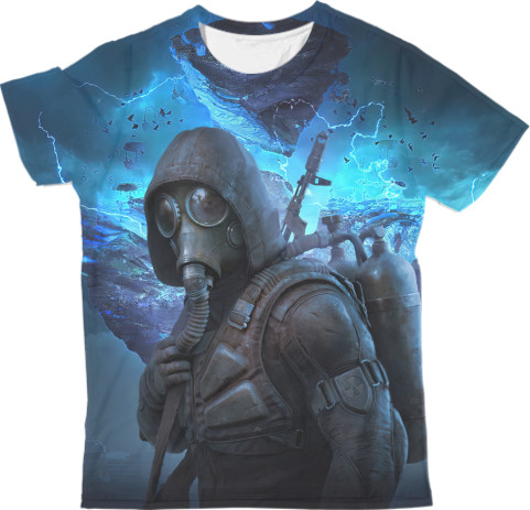 Man's T-shirt 3D - Stalker Heart of Chernobyl 3 - Mfest