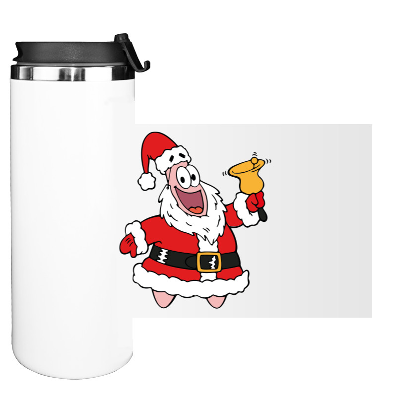 Water Bottle on Tumbler - Patrick Star New Year - Mfest