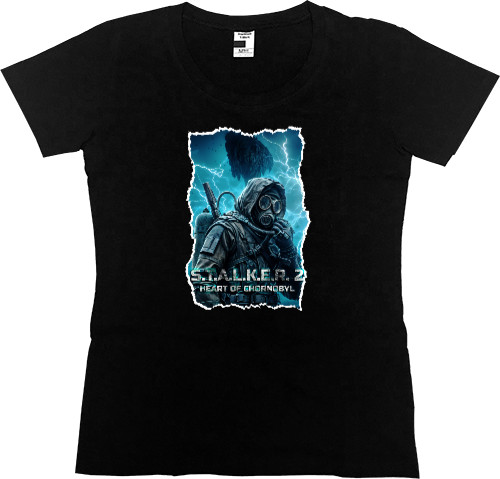 Women's Premium T-Shirt - S.T.A.L.K.E.R. 2 Heart of Chornobyl - Mfest