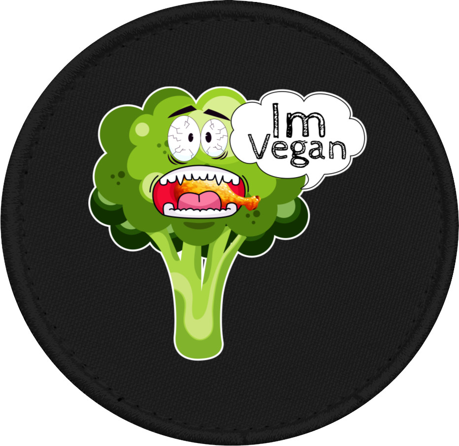 I'm Vegan broccoli