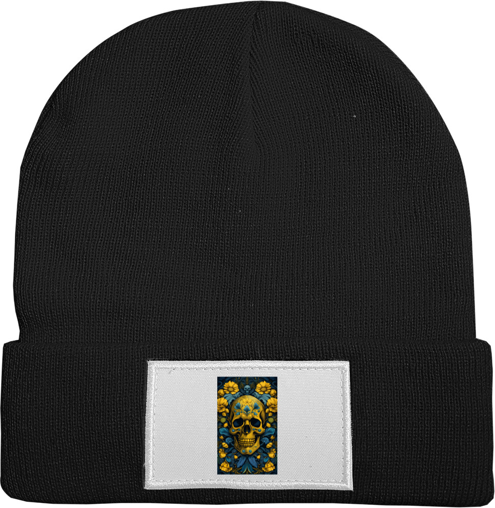 Hat with Patch - Череп Вінтажний 1 - Mfest