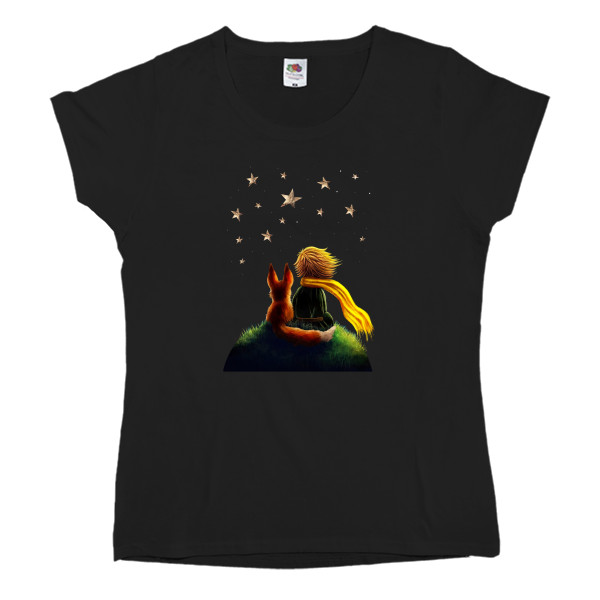 Women's T-shirt Fruit of the loom - The Little Prince and the Fox - Mfest