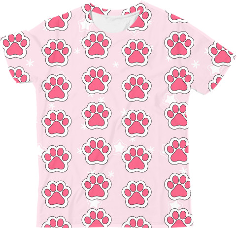 Man's T-shirt 3D -  Taba paw - Mfest