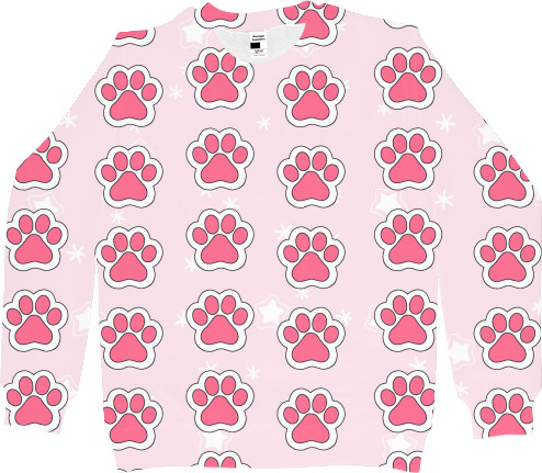 Kids' Sweatshirt 3D -  Taba paw - Mfest