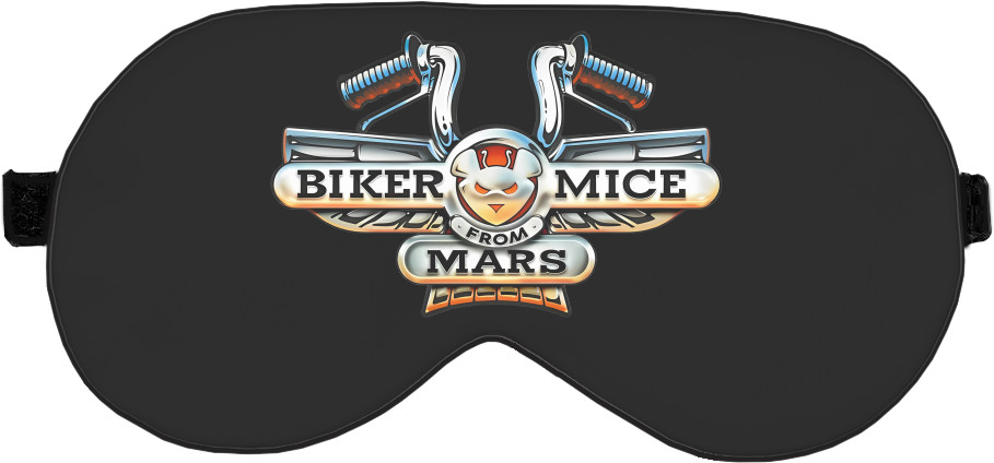 Sleep Mask 3D - Biker Mice from Mars Logo - Mfest