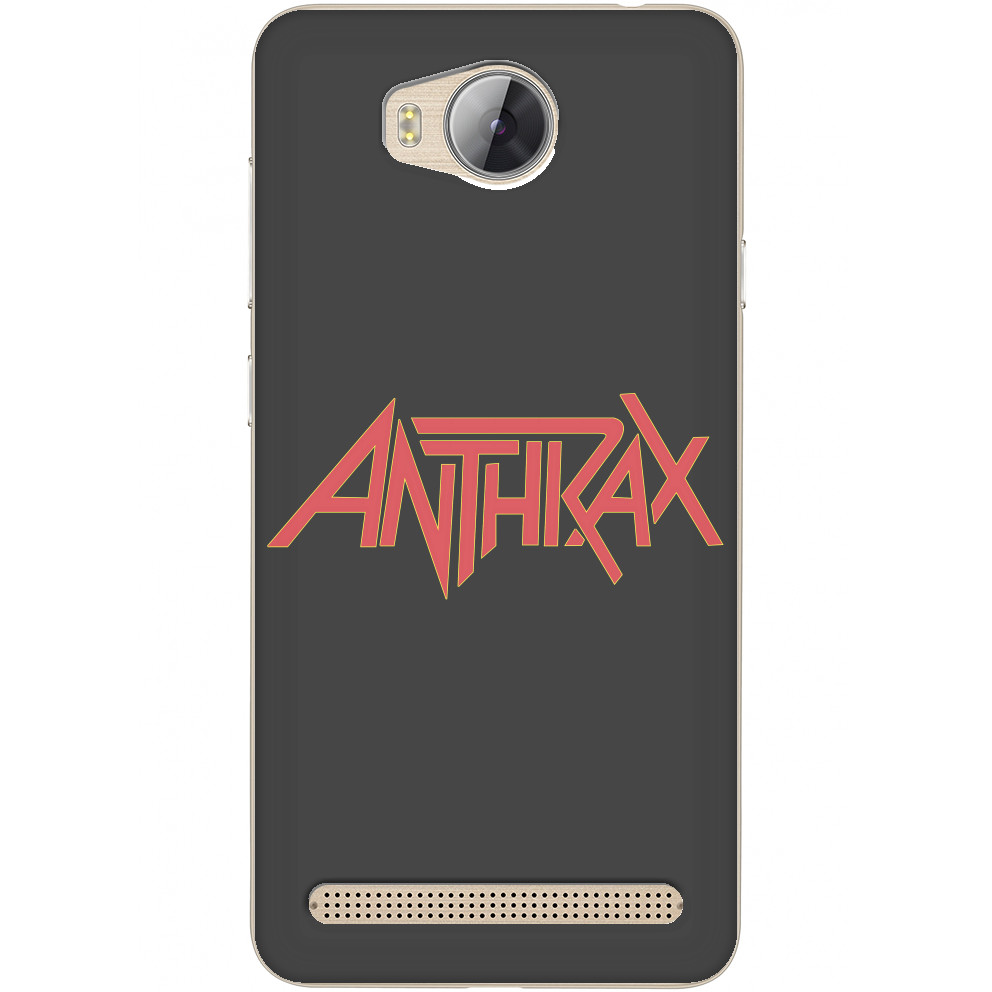 Heavy metal - Чохли Huawei - Anthrax logo - Mfest