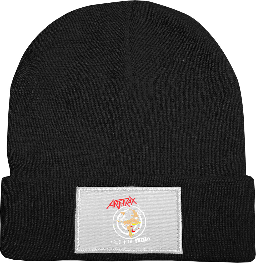 Hat with Patch - Anthrax Got the Time Logo - Mfest