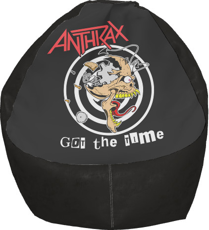 Кресло Груша - Anthrax Got the Time Logo - Mfest