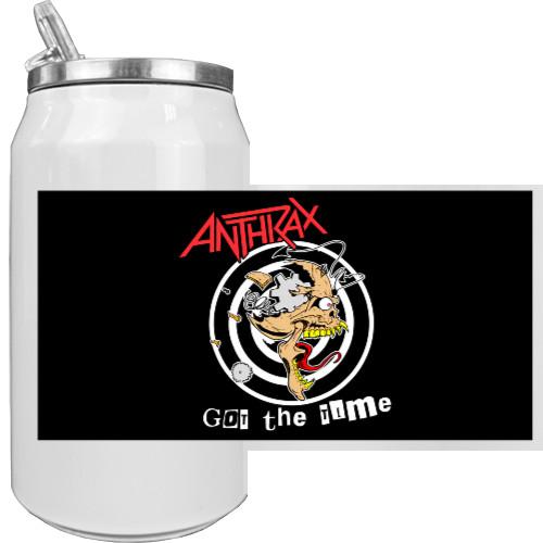 Термобанка - Anthrax Got the Time Logo - Mfest