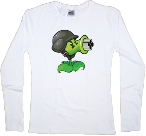 Women's Longsleeve Shirt - Gatling Pea - Mfest