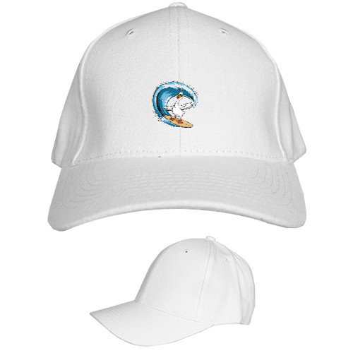 Kids' Baseball Cap 6-panel - Sufing Goose - Mfest