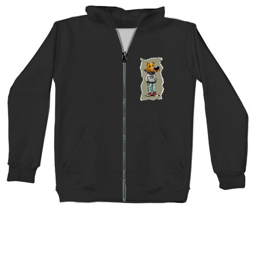 Kids' Zip-through Hoodie -  Chill Guy - Mfest