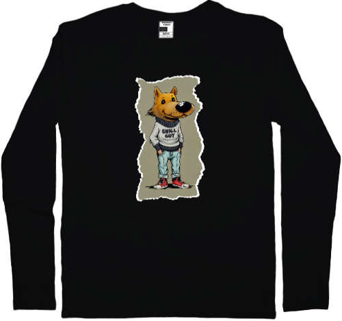 Kids' Longsleeve Shirt -  Chill Guy - Mfest