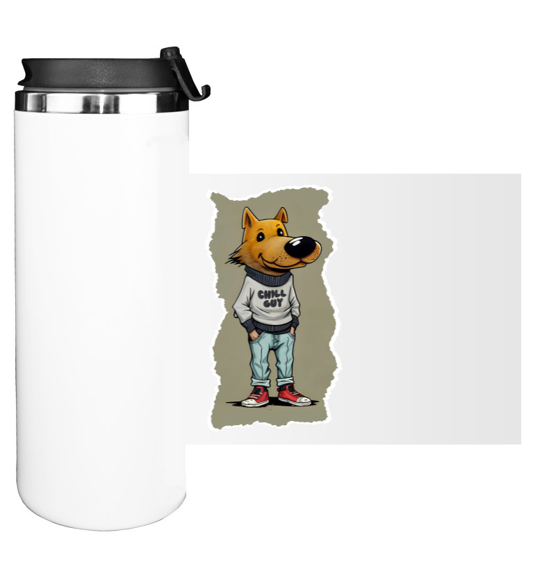 Water Bottle on Tumbler -  Chill Guy - Mfest