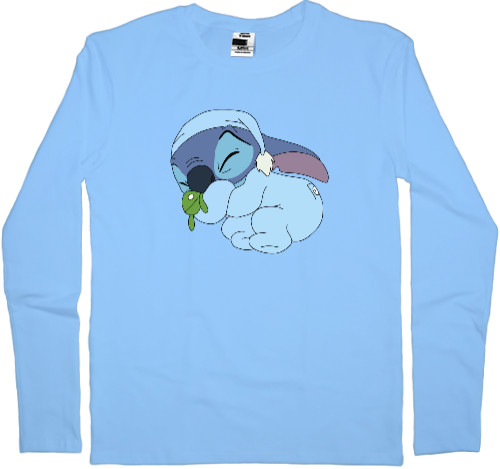 Лило и Стич - Longsleeve Premium Male - Little Stitch - Mfest