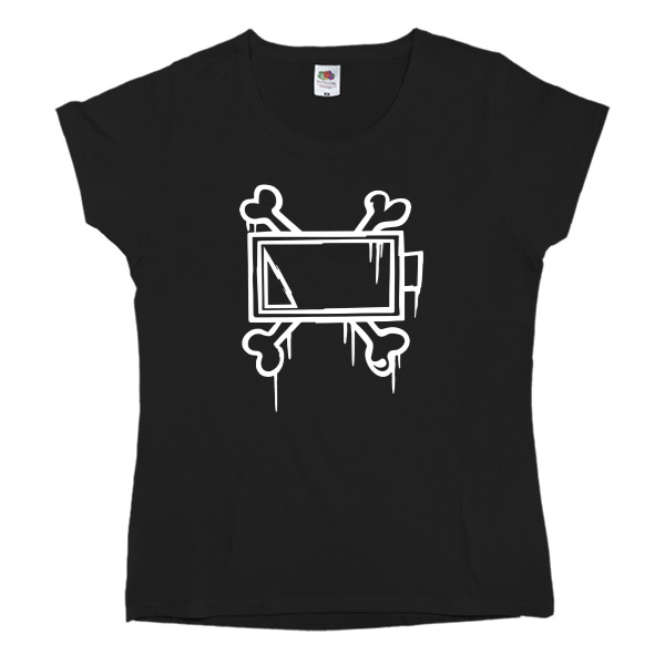 Women's T-shirt Fruit of the loom - Murder drones Uzi  - Mfest