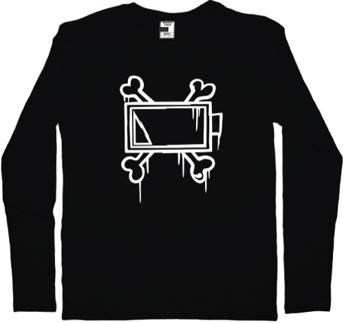 Men's Longsleeve Shirt - Murder drones Uzi  - Mfest