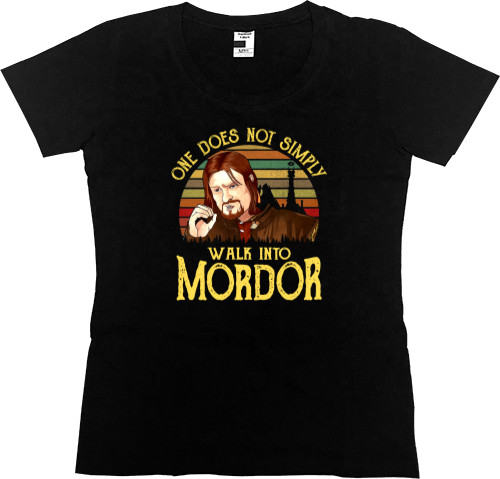 Women's Premium T-Shirt - Boromir - Mfest