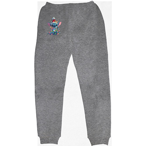 Men's Sweatpants - Stitch in a garland - Mfest