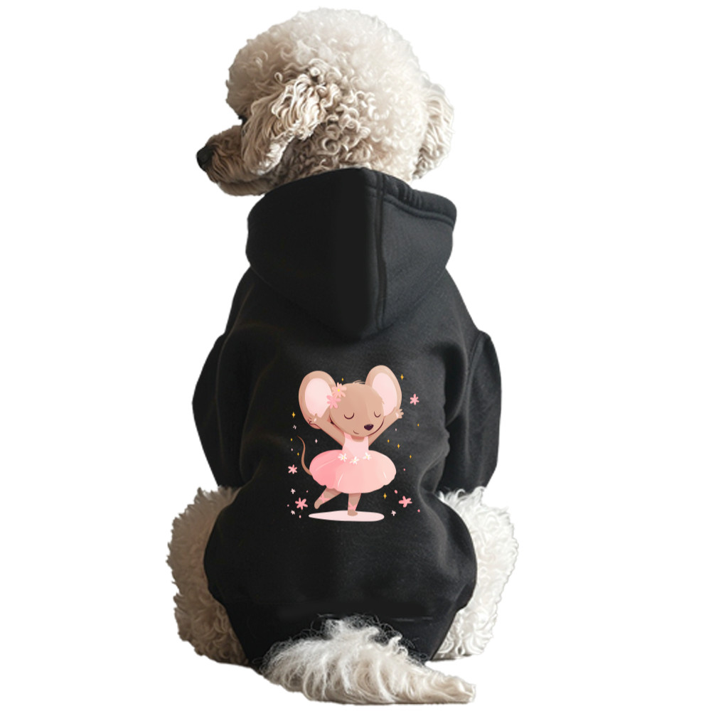 Hoodies for dogs - Ballerina mouse - Mfest