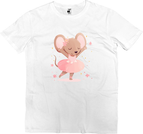 Men’s Premium T-Shirt - Ballerina mouse - Mfest