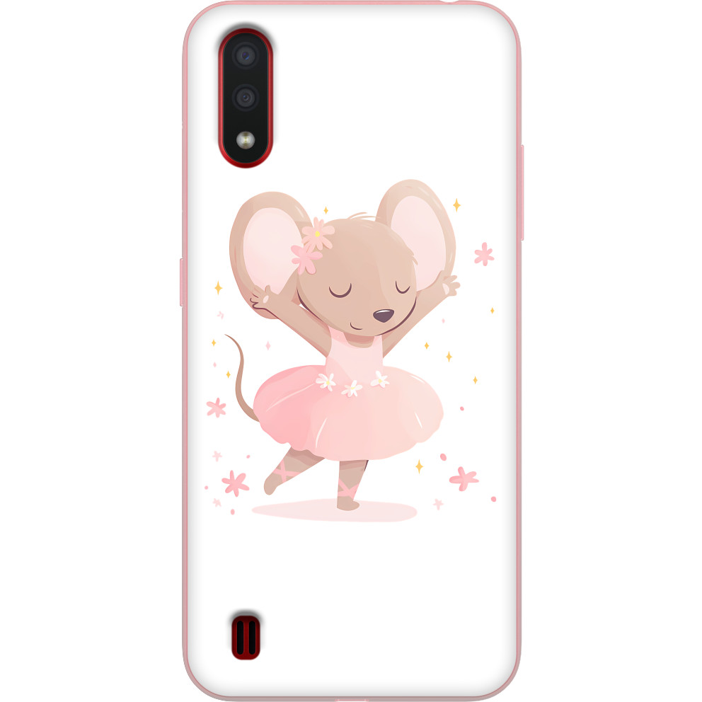 Чехол Samsung - Ballerina mouse - Mfest