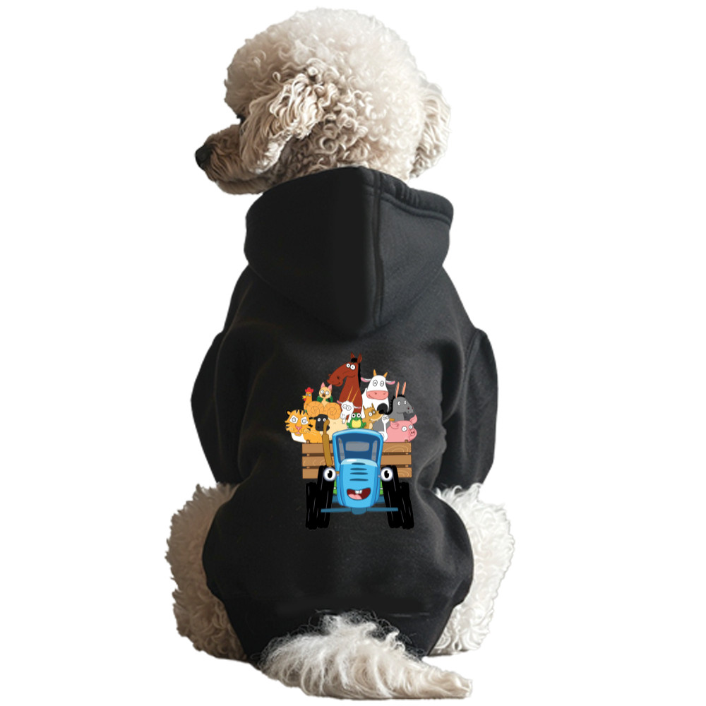 Hoodies for dogs - Blue tractor 4 - Mfest