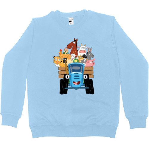 Women's Premium Sweatshirt - Blue tractor 4 - Mfest