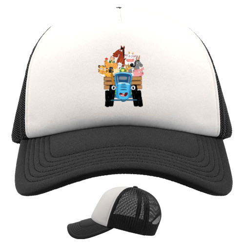 Trucker Cap - Blue tractor 4 - Mfest