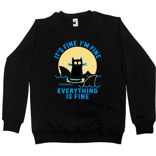 Women's Premium Sweatshirt - It's fine i'm fine - Mfest