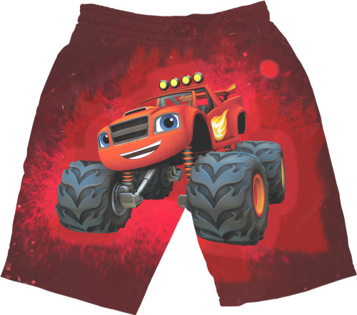 Men's Shorts 3D - Blaze - Mfest