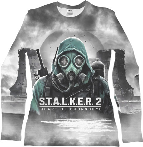 Women's Longsleeve Shirt 3D - Stalker 2 heart of Chornobyl - Mfest