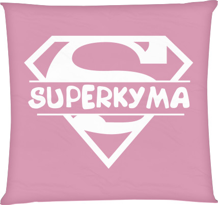 Square Throw Pillow - Super godfather - Mfest