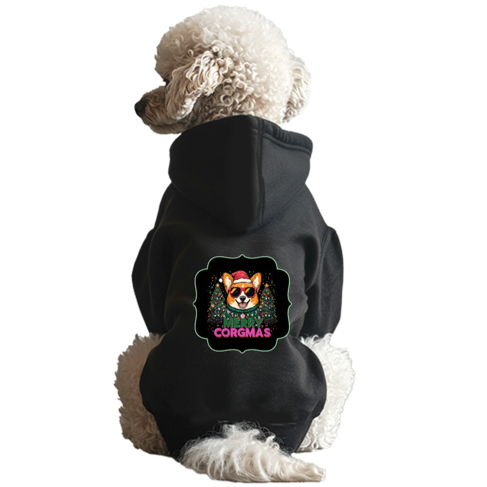 Hoodies for dogs - New Year's Corgi Dog - Mfest