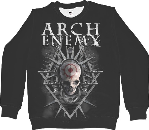 Women's Sweatshirt 3D - Arch Enemy Logo 2 - Mfest