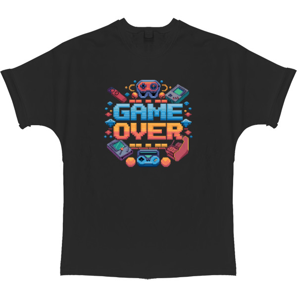 Футболка Оверсайз - Game Over - Mfest