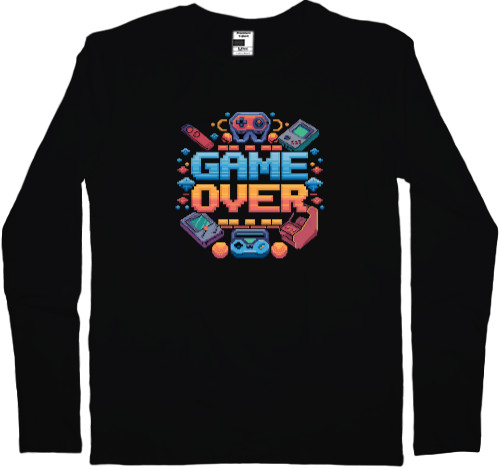 Kids' Longsleeve Shirt - Game Over - Mfest