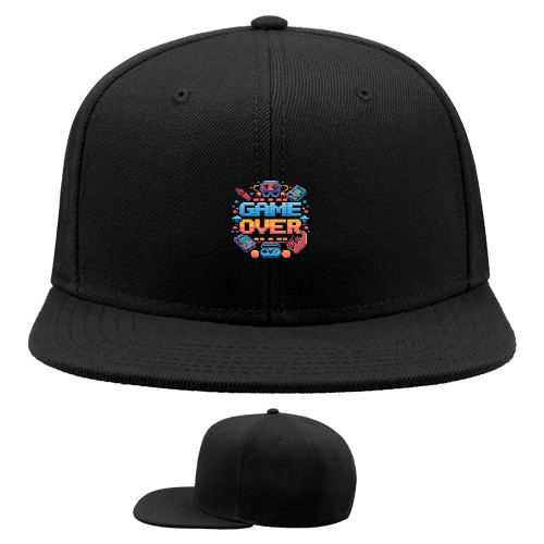 Snapback Baseball Cap - Game Over - Mfest