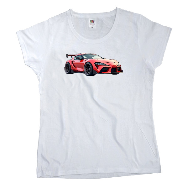 Women's T-shirt Fruit of the loom - Тюнінгована Toyota - Mfest