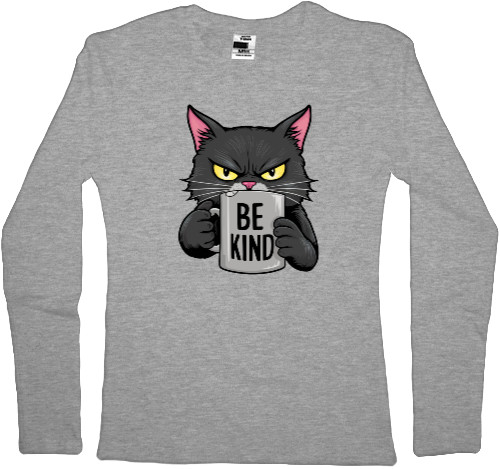 Women's Longsleeve Shirt - Be Kind - Mfest