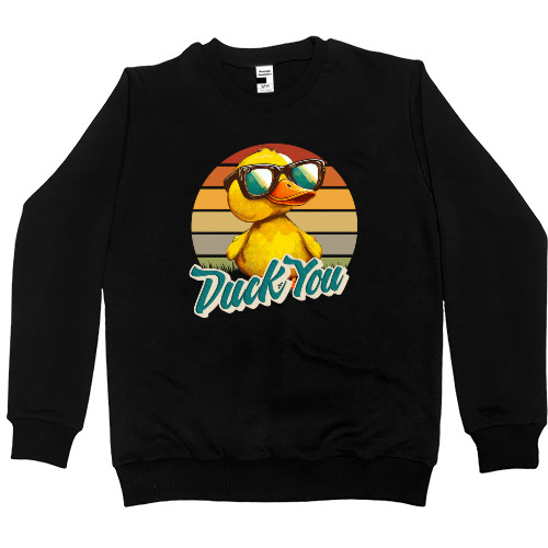 Women's Premium Sweatshirt - Duck You - Mfest