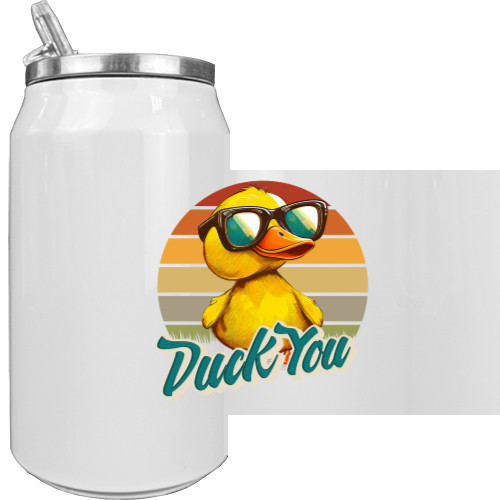 Aluminum Can - Duck You - Mfest