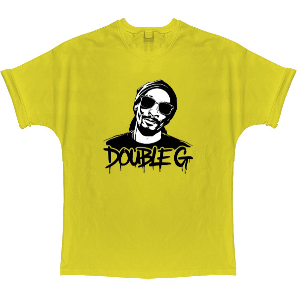 T-shirt Oversize - Snoop DoGG Double GG - Mfest