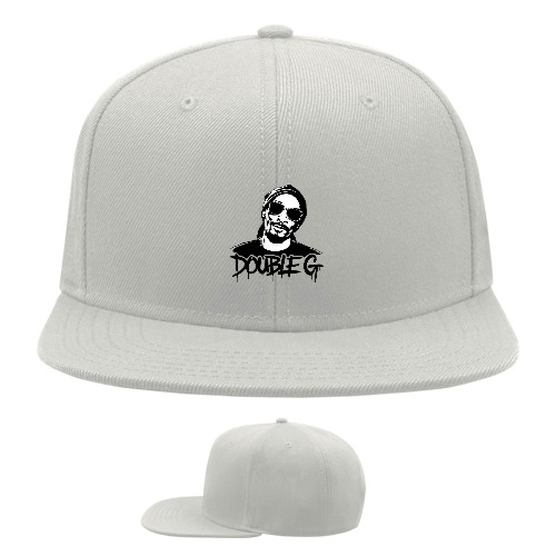 Snapback Baseball Cap - Snoop DoGG Double GG - Mfest