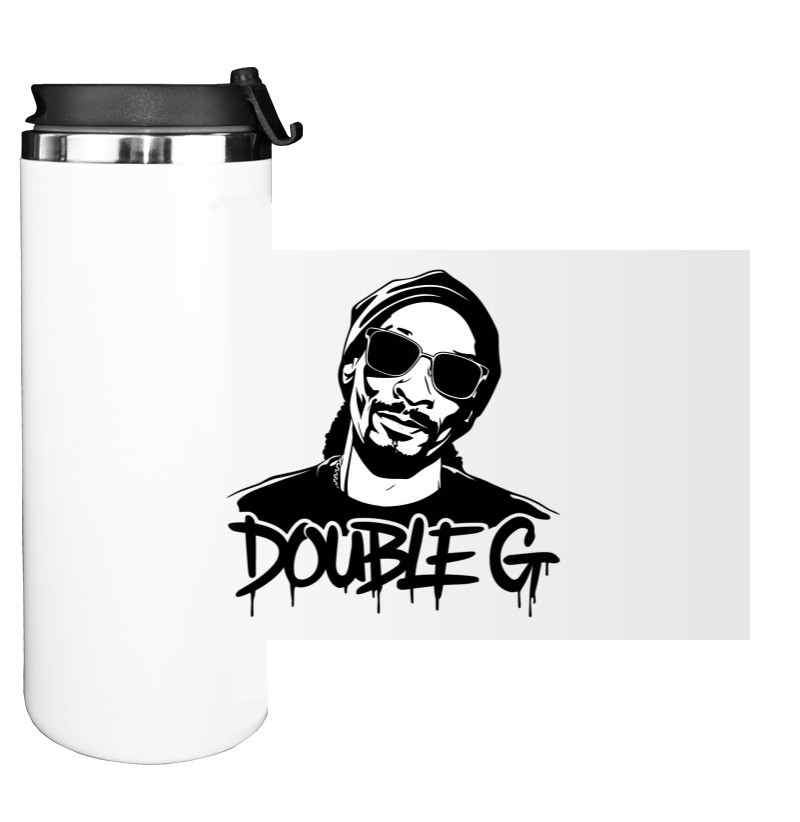 Water Bottle on Tumbler - Snoop DoGG Double GG - Mfest