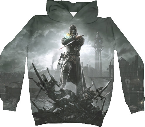 Unisex Hoodie 3D - Dishonored 9 - Mfest