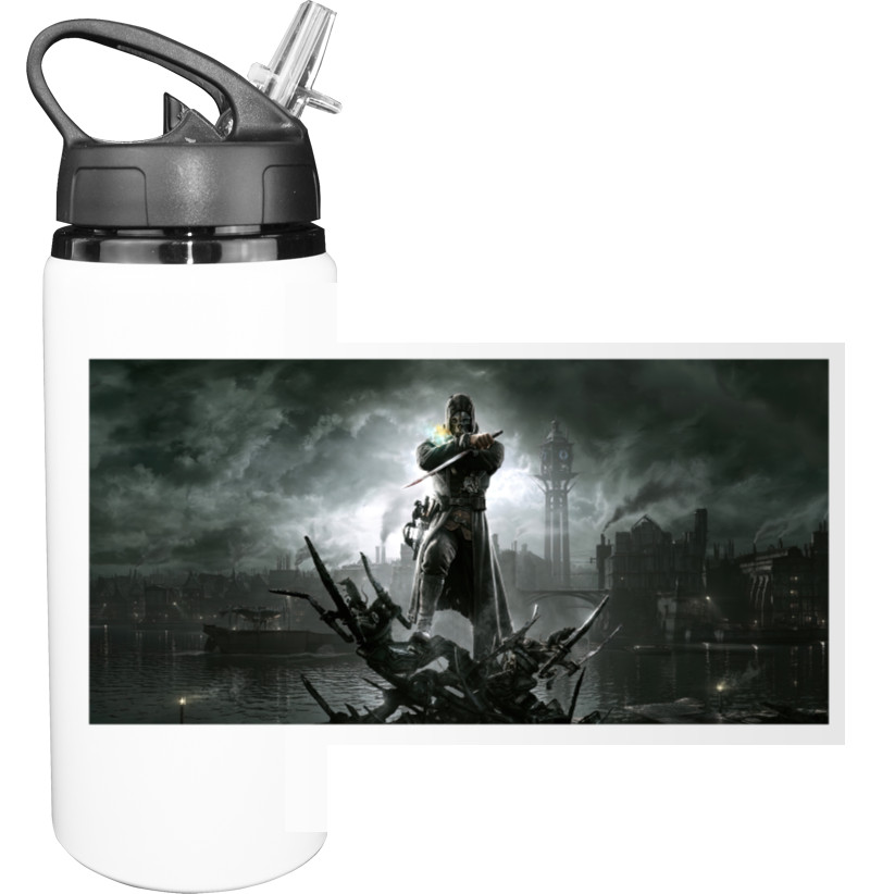 Sport Water Bottle - Dishonored 9 - Mfest